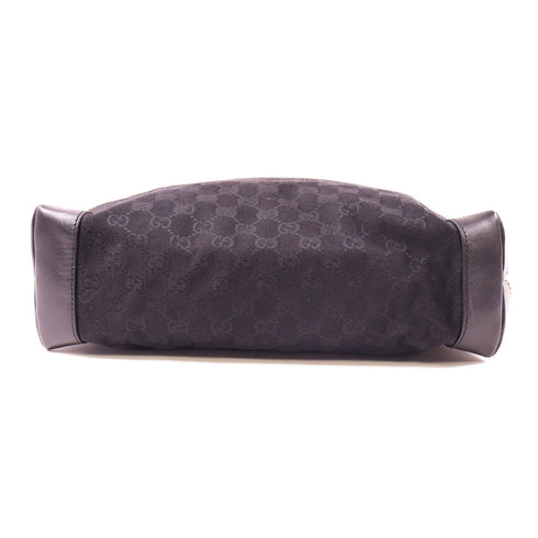 GUCCI GG SHW Shoulder Bag 308930 Canvas Black