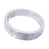 CARTIER Happy Birthday Ring 18K White Gold US#6.25 Cartier#53