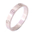 CARTIER Love Ring Small Model Cartier#57 US#7.75 B4085100 18K White Gold