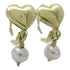 FINE JEWELRY Earrings 14K Yellow Gold/PVC Gold/White v1