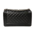 CHANEL CC SHW Boy 25cm Chain Shoulder Bag Lambskin Leather Black