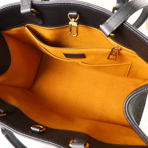 LOUIS VUITTON LV GHW On The Go MM 2 Way Bag M45595 Monogram Empreinte Black