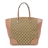 GUCCI GG GHW Shoulder Tote Bag 323671 Canvas/Leather Pink/Brown