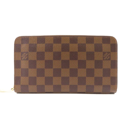 LOUIS VUITTON LV Zippy Organizer Long Wallet N60003 Damier Brown