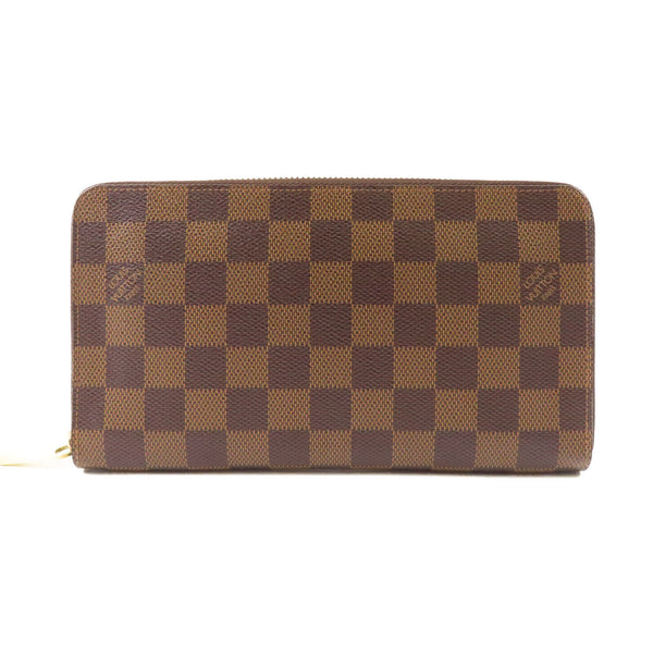 LOUIS VUITTON LV Zippy Organizer Long Wallet N60003 Damier Brown