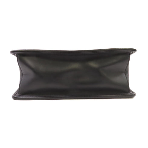 FENDI SHW Handbag Shoulder Bag Crossbody Calfskin Leather 8 BT 284 Black