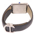 CARTIER Tank Solo Quartz Watch WSTA0028 Stainless Steel Leather White