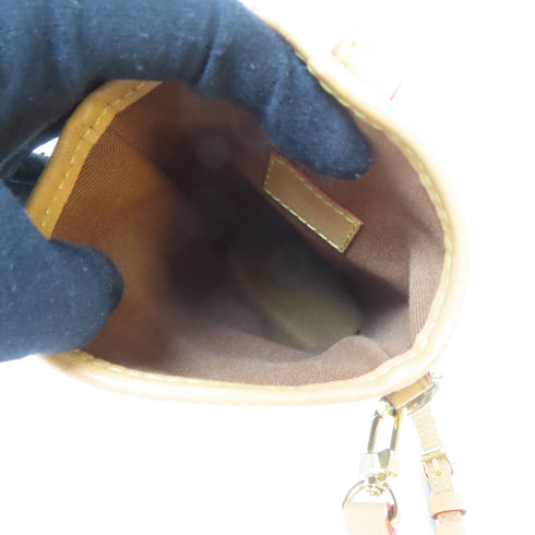 LOUIS VUITTON LV GHW Fold Me Pouch Shoulder Crossbody Bag M80874 Monogram Brown