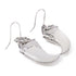 Dior Earrings Accessories PVC/Metal White/Silver