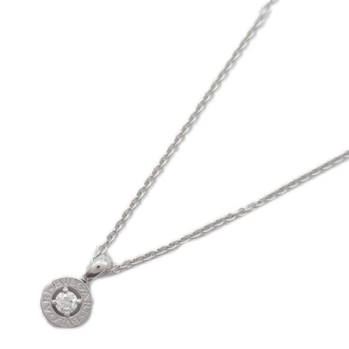 BVLGARI Bvlgari 1P Diamond Necklace 18K White Gold 8.2g
