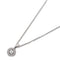 BVLGARI Bvlgari 1P Diamond Necklace 18K White Gold 8.2g
