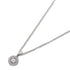 BVLGARI Bvlgari 1P Diamond Necklace 18K White Gold 8.2g