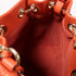 CHANEL Quilted CC Bucket Bag Chain Shoulder Bag Calfskin Leather Red