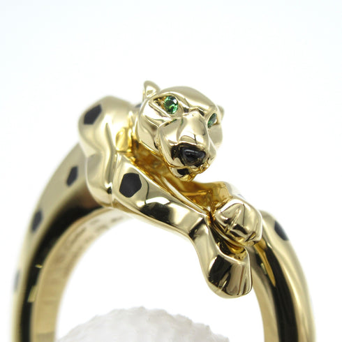 CARTIER PANTHERE DE CARTIER RING B4221600 18K Yellow Gold US#6 Cartier#53 14.5g