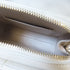 CHANEL Herringbone CC GHW Chevron Medal Flap Shoulder Bag A57490 Calfskin Beige