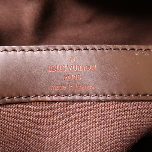 LOUIS VUITTON LV GHW Naviglio Shoulder Messenger Bag N45255 Damier Brown v6