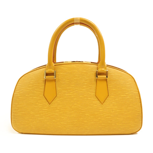LOUIS VUITTON LV GHW Jasmin Handbag M52089 Epi Leather Yellow