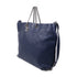 CHANEL CC SHW 2 Way Shoulder Tote Bag A98698 Calfskin Leather Navy