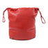 SAINT LAURENT YSL SHW Bucket Shoulder Bag 538447 Calfskin Leather Red
