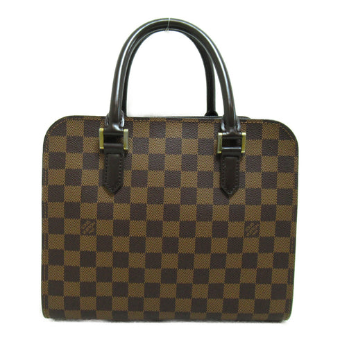 LOUIS VUITTON LV GHW Triana Handbag N51155 Damier Brown