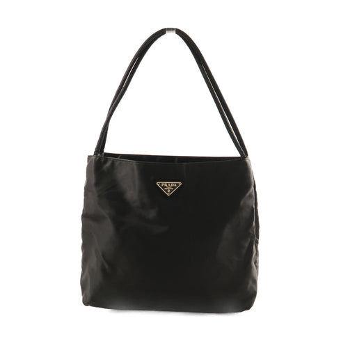 PRADA SHW Tessuto City Tote Bag Canvas B6242 Black