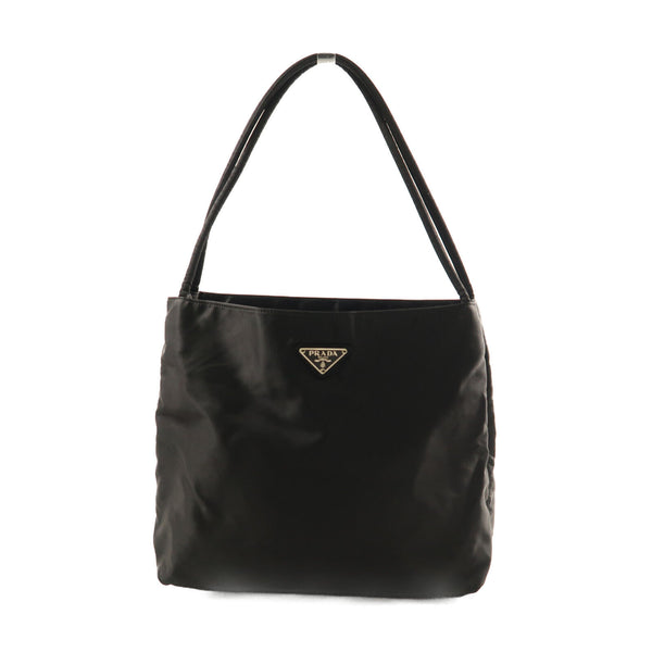 PRADA SHW Tessuto City Tote Bag Canvas B6242 Black