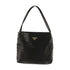 PRADA SHW Tessuto City Tote Bag Canvas B6242 Black