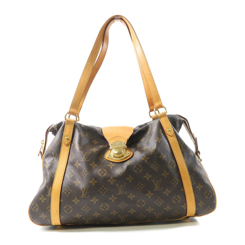 LOUIS VUITTON LV GHW Stresa GM Shoulder Bag M61188 Monogram Brown