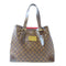 LOUIS VUITTON LV GHW Hampstead MM Shoulder Bag N51204 Coated Canvas Brown
