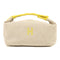 HERMES PHW Bride A Brac Hand Bag Canvas Yellow