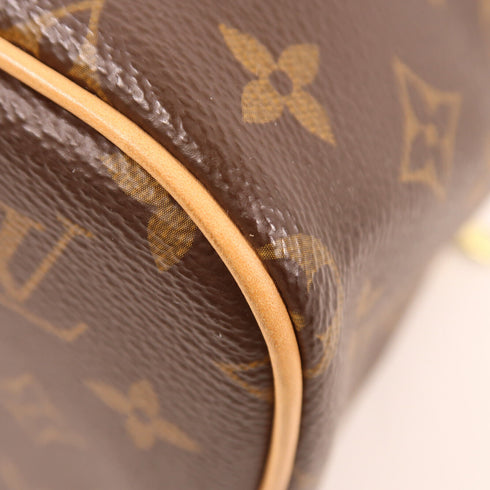 LOUIS VUITTON LV GHW Nice BB Handbag M42265 Monogram Brown v1