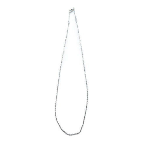 GUCCI GG Necklace 18K White Gold