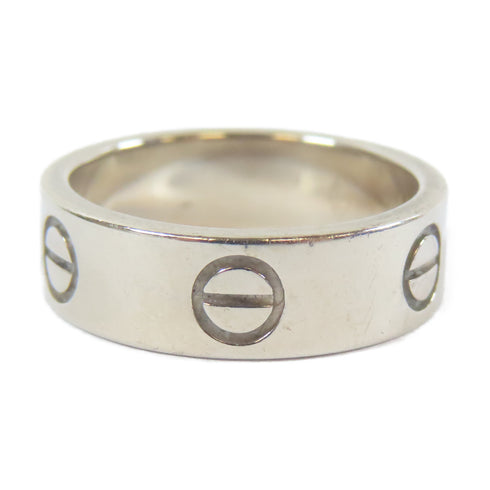CARTIER Love Ring 18K White Gold Cartier#50 US#5