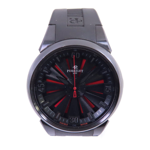 PERRELET Turbine A1047/1 Auto Watch Stainless Steel Rubber Belt