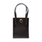CARTIER GHW Tote Bag Shoulder Bag Calfskin Leather Black