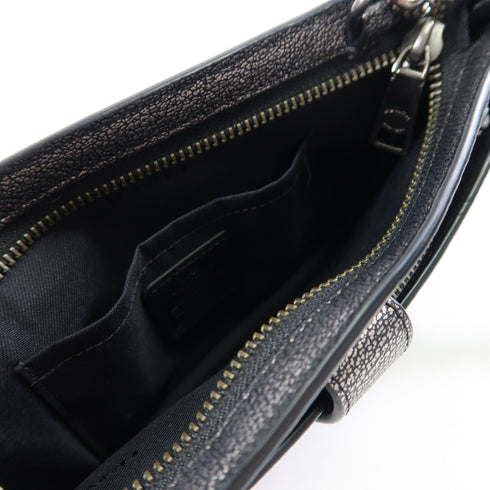 COACH Shoulder Bag Calfskin Leather