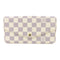LOUIS VUITTON LV GHW Sarah Wallet N63208 Damier Azur White