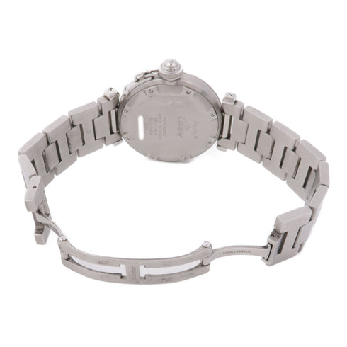 CARTIER Pasha C 2324 Automatic Watch Stainless Steel White