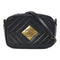 CHANEL CC GHW Chain Shoulder Bag Lambskin Leather Black v1