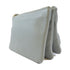 CELINE GHW Trio Crossbody Shoulder Bag Leather Grey Blue