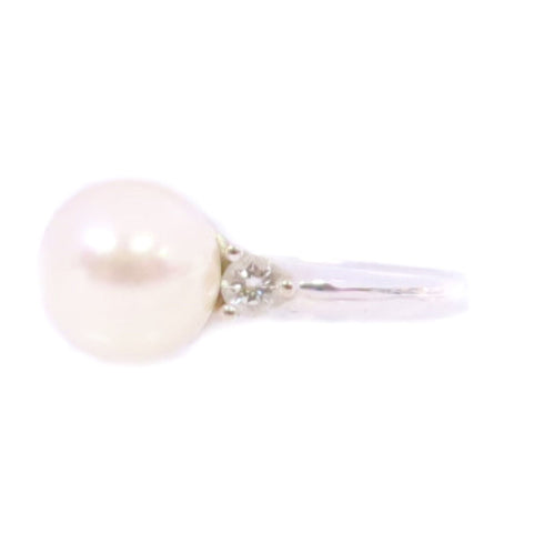 JEWELRY Pearl Ring US#5.25 18K White Gold