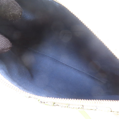 CHANEL CC SHW 2 Way Shoulder Tote Bag Calfskin Leather Yellow