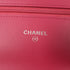 CHANEL CC SHW Wallet On Chain Shoulder Bag Patent Leather Pink
