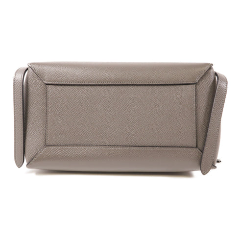 CELINE GHW Micro Belt Bag 2 Way Shoulder Bag Handbag 189153 Calfskin Leather