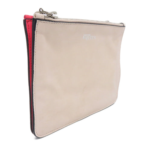 Alexander McQueen Clutch Nude Fuchsia 9331 TEST