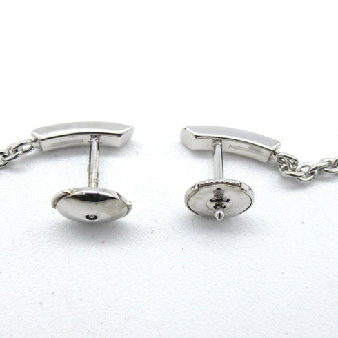 CARTIER Diamond Mon Amour Dangle Heart Earrings 18K White Gold