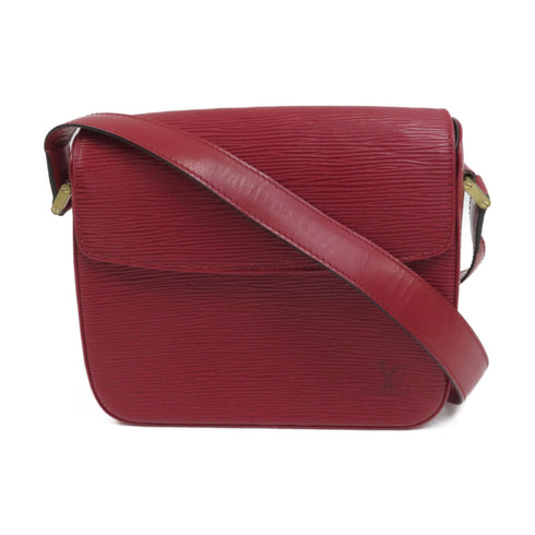 LOUIS VUITTON LV GHW Bushi Shoulder Bag Epi Leather M52203 Red