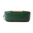 GUCCI GHW GG Bree Shoulder Bag Crossbody 449413 Canvas Leather Brown Green