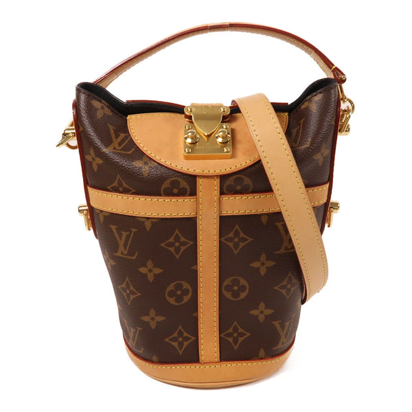 LOUIS VUITTON LV GHW Duffle 2 Way Shoulder Bag Handbag M43587 Monogram Brown v2