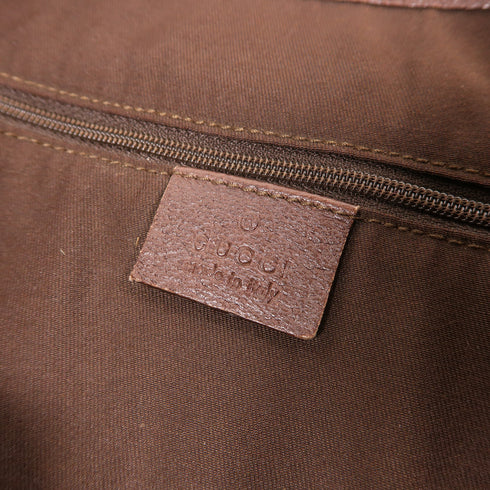 GUCCI GG GHW Shoulder Bag 130736 Canvas Brown